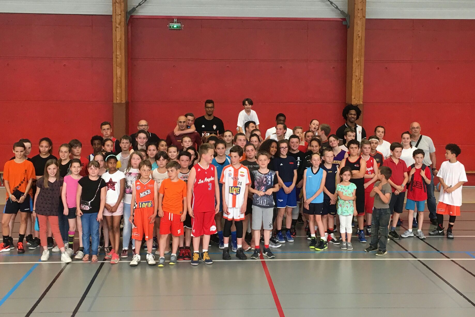 Le MSB en visite à Roezé 1