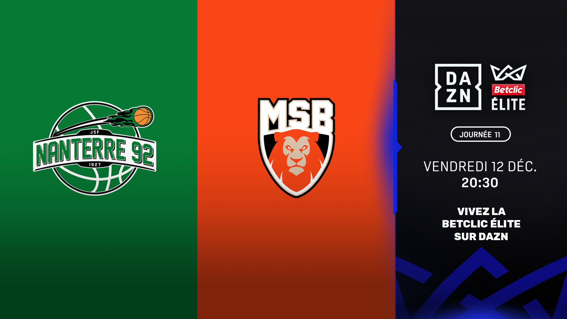 BETCLIC 2 DAZN BE FIXTURE 16x9 02 12 2025