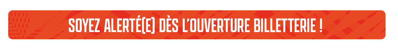 Bouton alerte billetterie